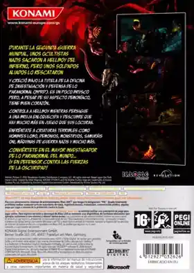 Hellboy The Science of Evil (USA) box cover back